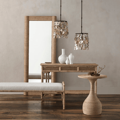 Oyster Shell Pendant - Our Boat House