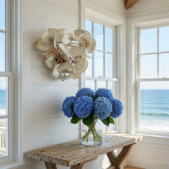 Oyster Shell Petal Sconce - Four Finishes - Our Boat House