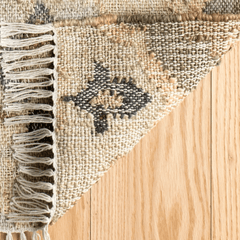 Pali Blue Woven Jute Rug - Our Boat House