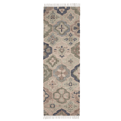 Pali Blue Woven Jute Rug - Sky - Our Boat House