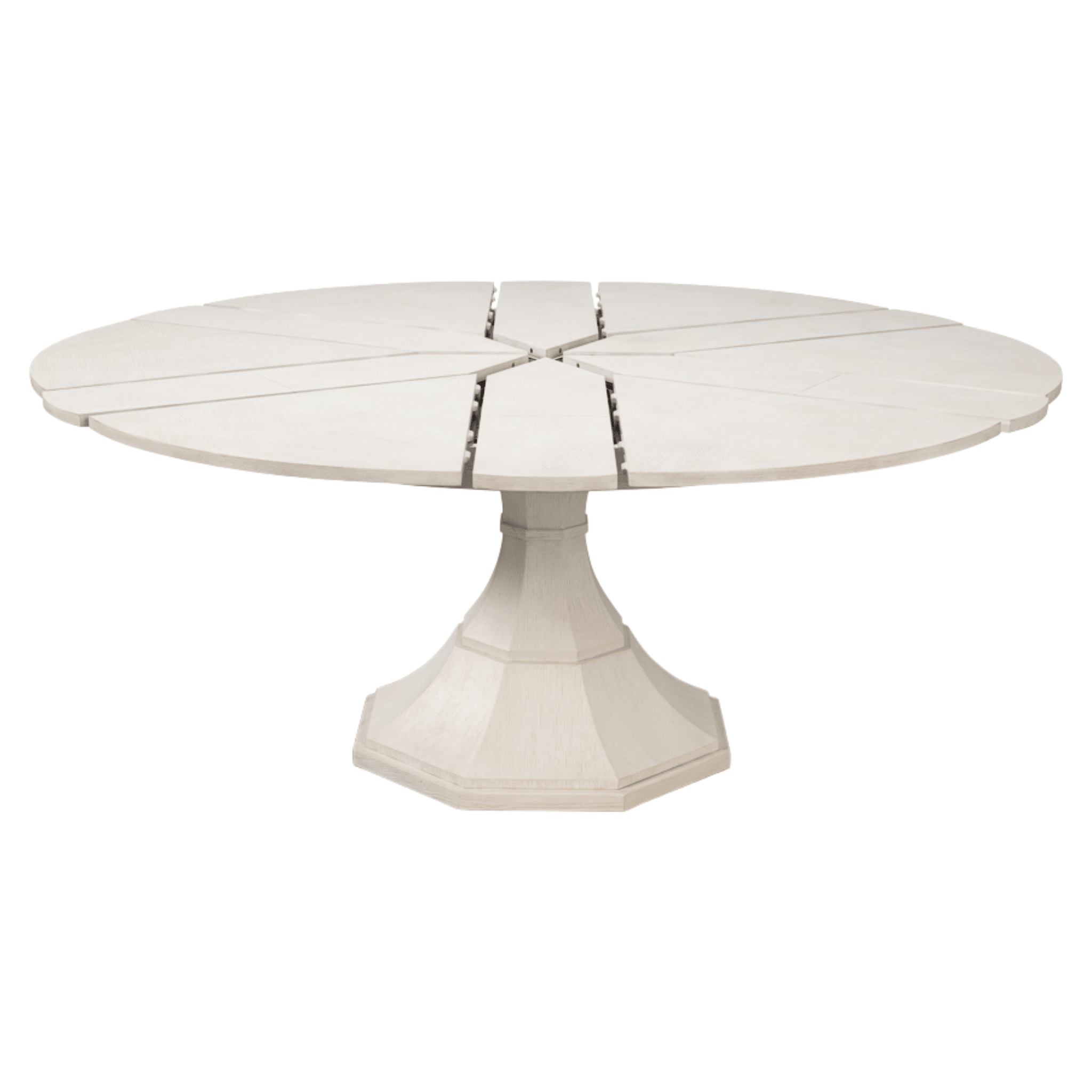 Palm Beach Island Round Extension Dining Table - coastal inspired home furnishing