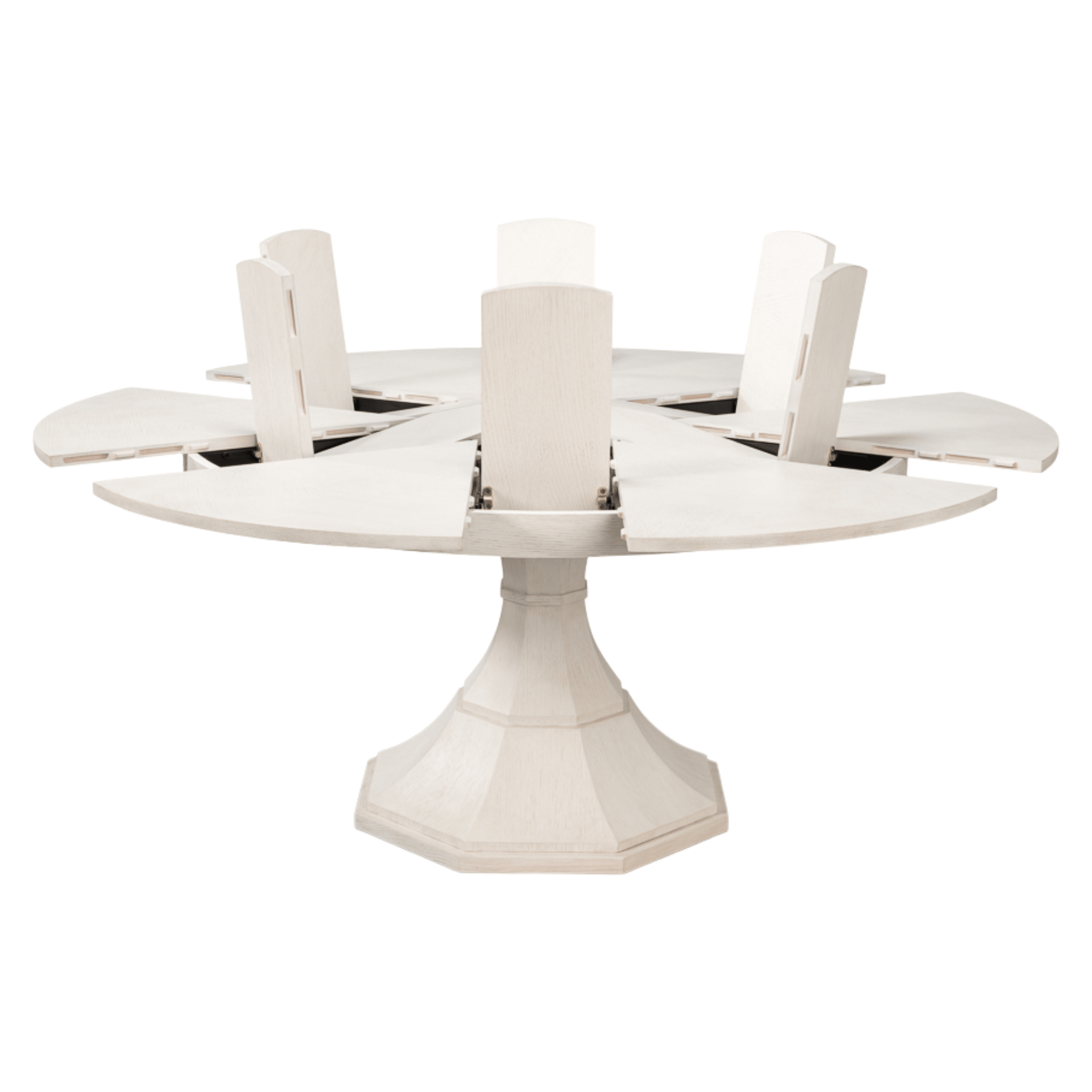 Palm Beach Island Round Extension Dining Table - Our Boat House
