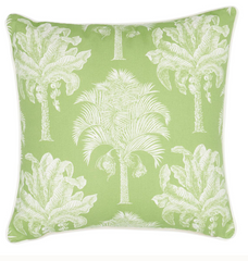 Palms Spring Green Pillow