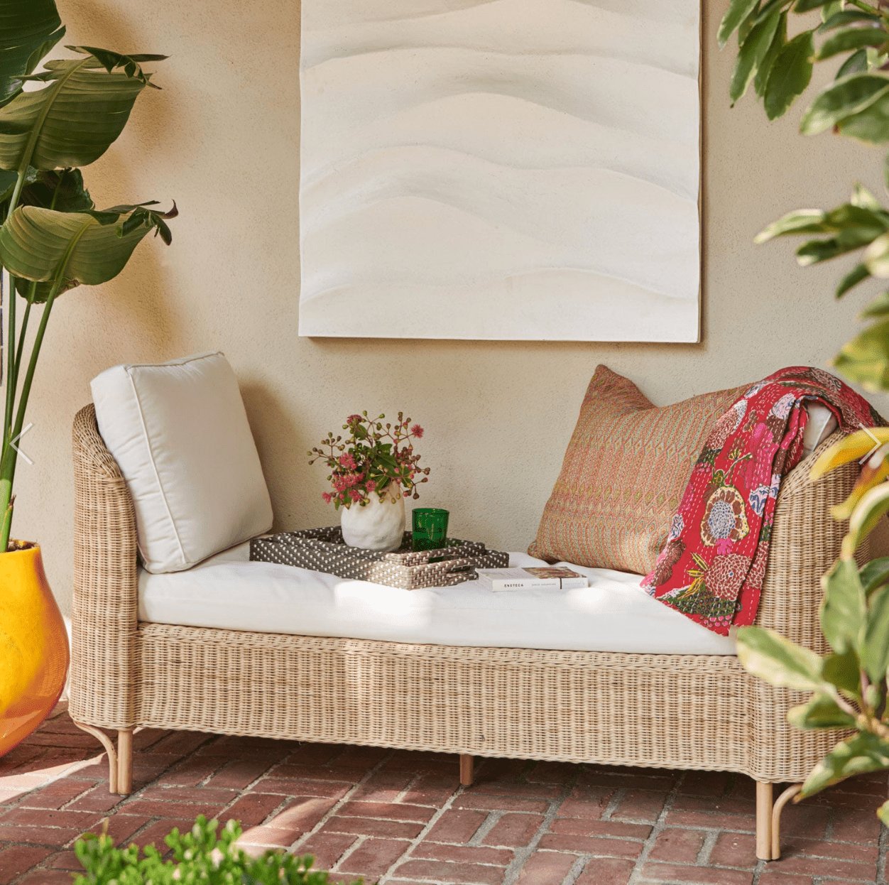 Paloma Beach Wicker Outdoor DayBed - Our Boat House
