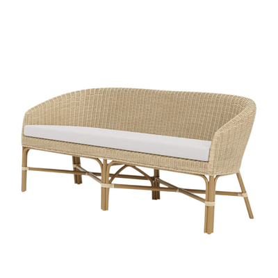 Paloma Beach Wicker Sofette - Two Sizes - Our Boat House