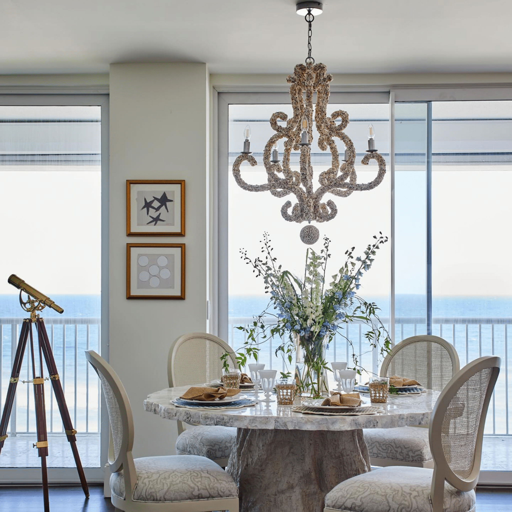 Paulina Chandelier - coastal inspired home furnishing lifestyle