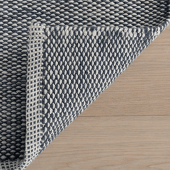Pebble Handwoven Performance Rug - Blue - Our Boat House