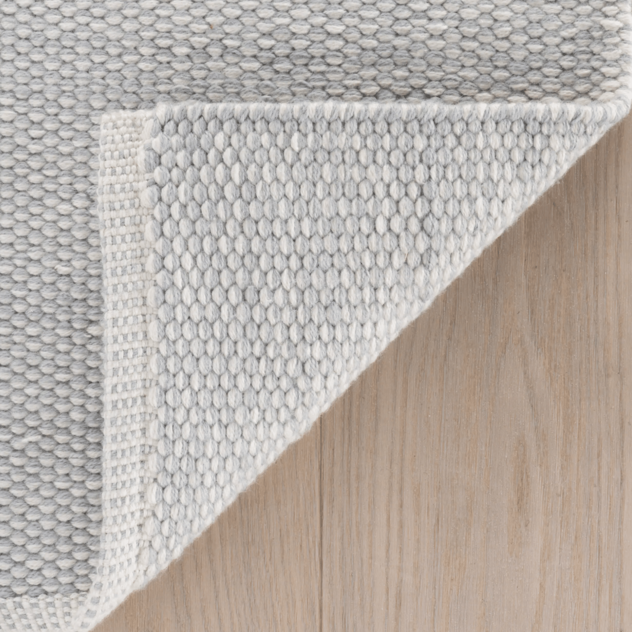 Pebble Handwoven Performance Rug - Grey - Our Boat House