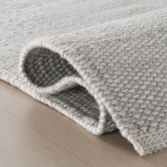 Pebble Handwoven Performance Rug - Grey - Our Boat House