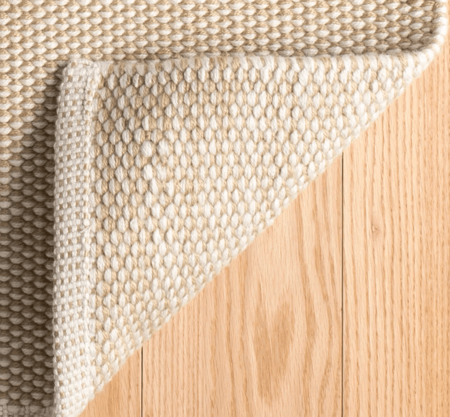 Pebble Handwoven Performance Rug - Natural - Our Boat House