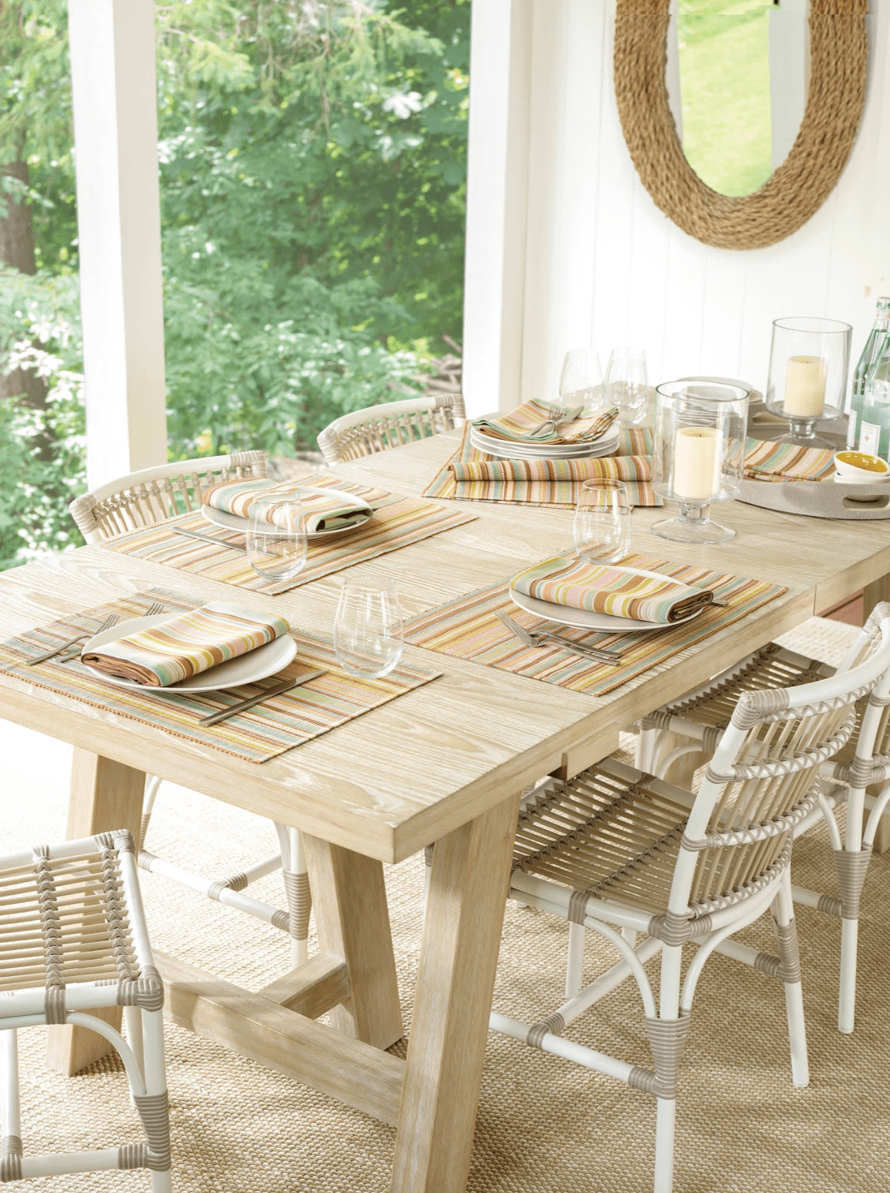 Pebble Natural - Indoor/Outdoor Rug - Our Boat House