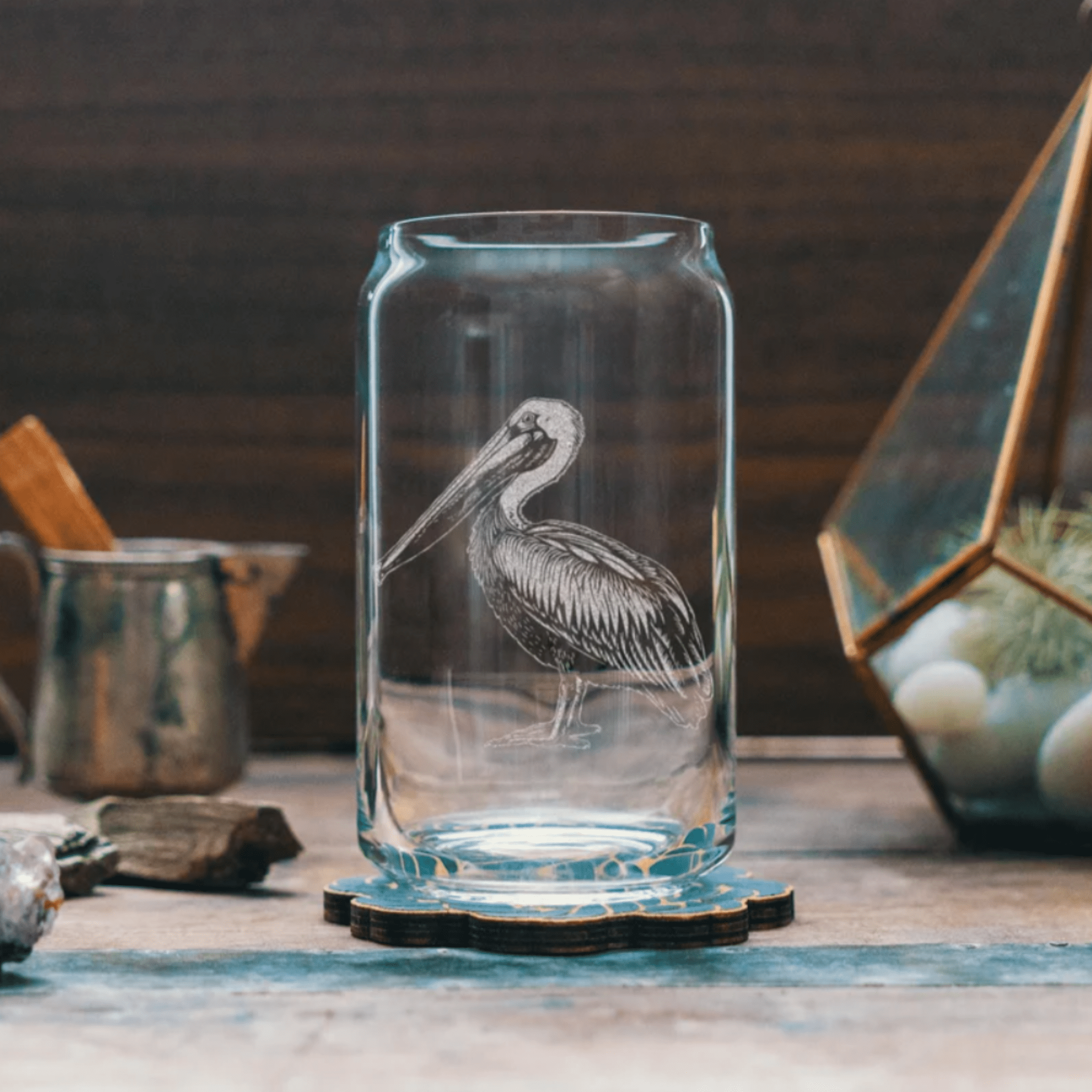 Pelican Glassware Set of Six - Four Styles - Our Boat House