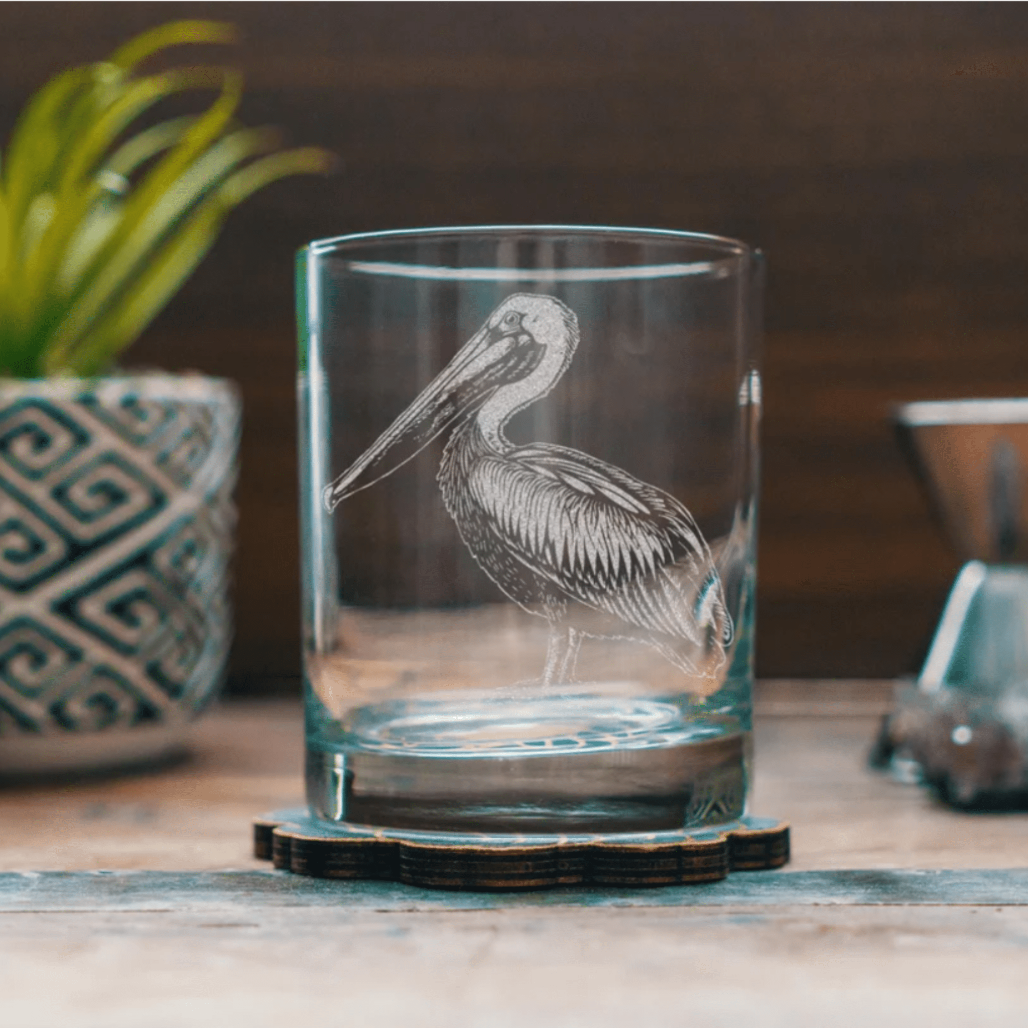 Pelican Glassware Set of Six - Four Styles - Our Boat House
