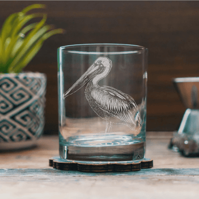 Pelican Glassware Set of Six - Four Styles - Our Boat House