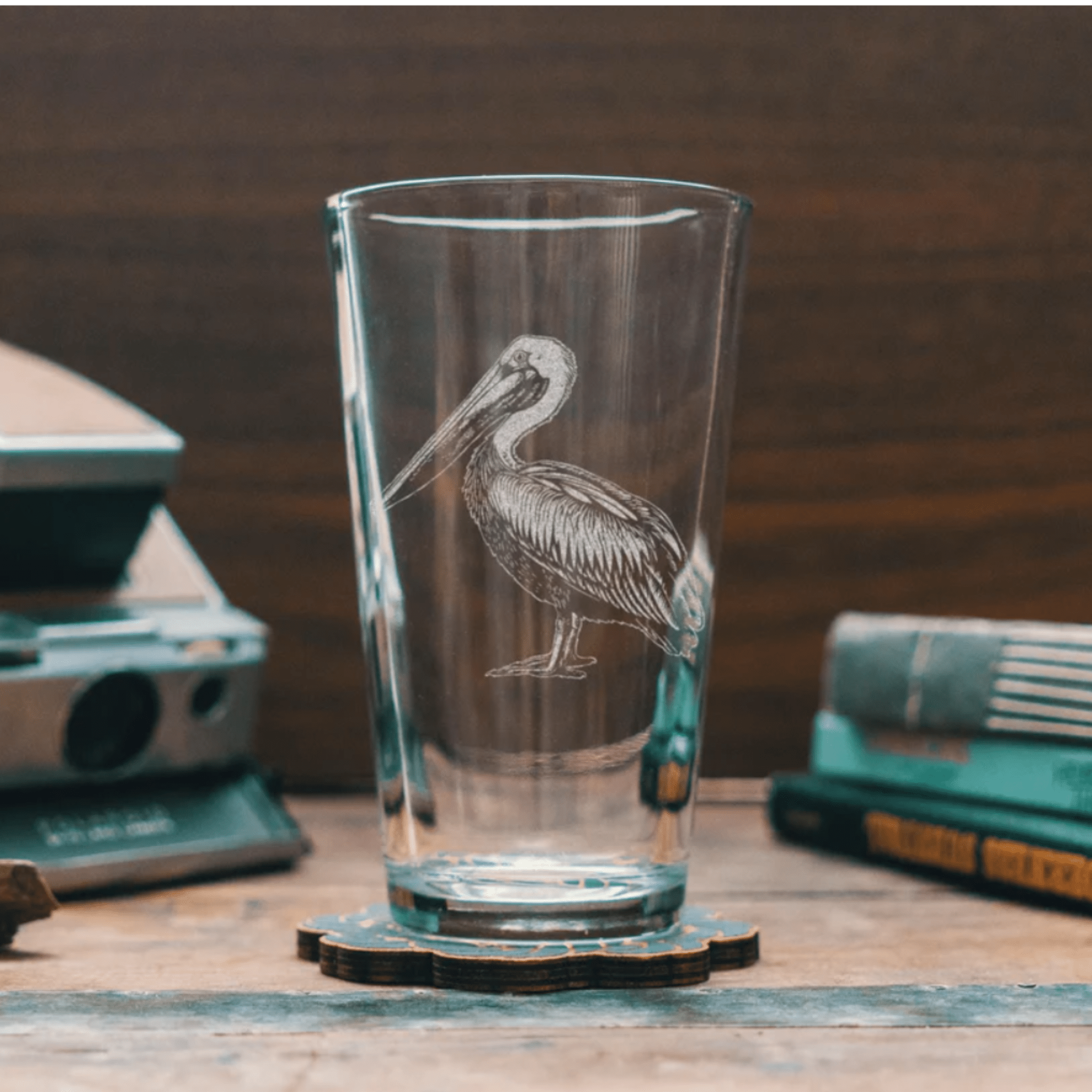 Pelican Glassware Set of Six - Four Styles - Our Boat House
