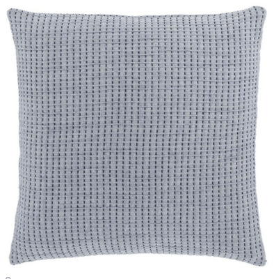 Pick Stitch Matlasse Coverlet Sham - Navy - Our Boat House