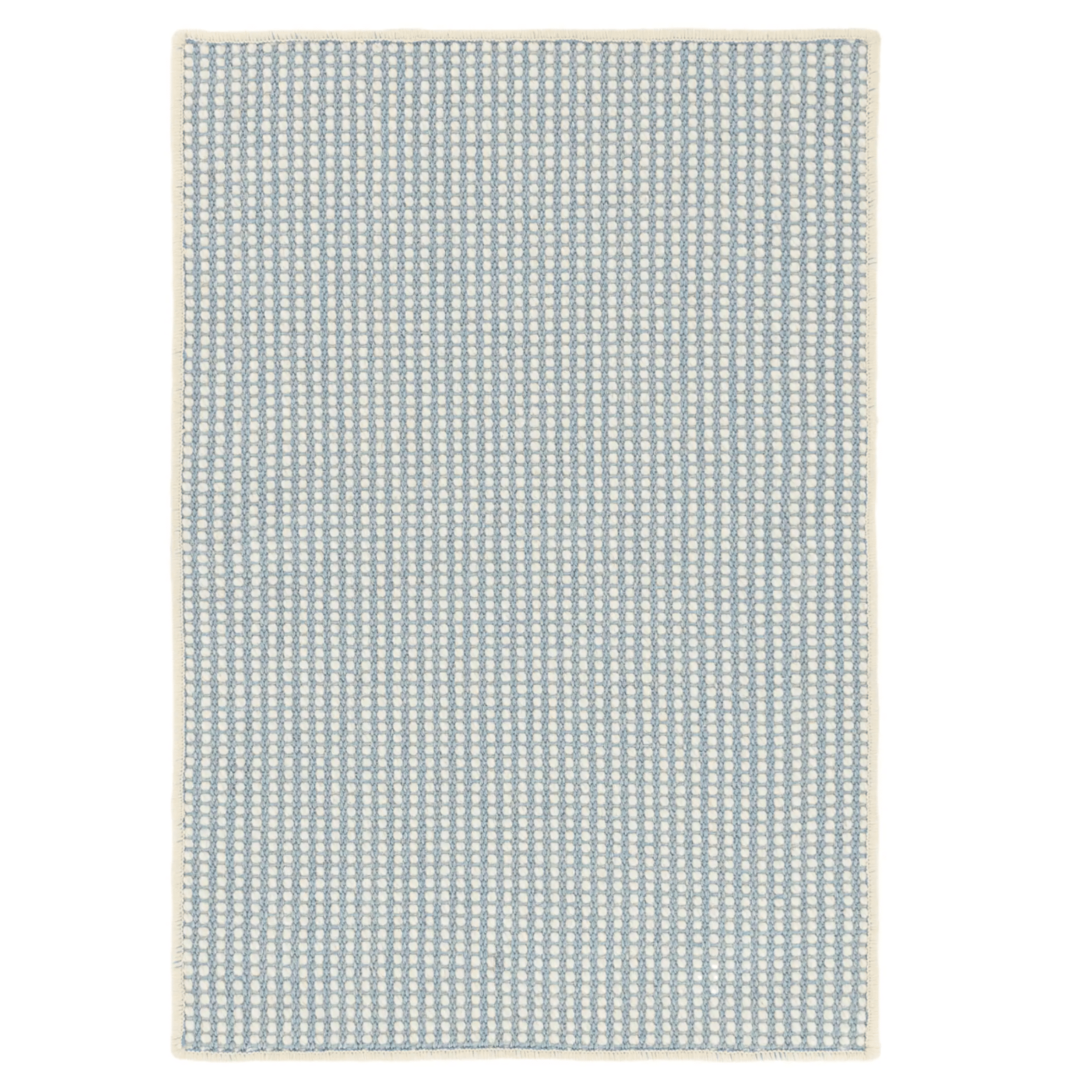 Pixel Woven Sisal/Wool Rug - Sky Blue - Our Boat House