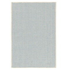 Pixel Woven Sisal/Wool Rug - Sky Blue - Our Boat House