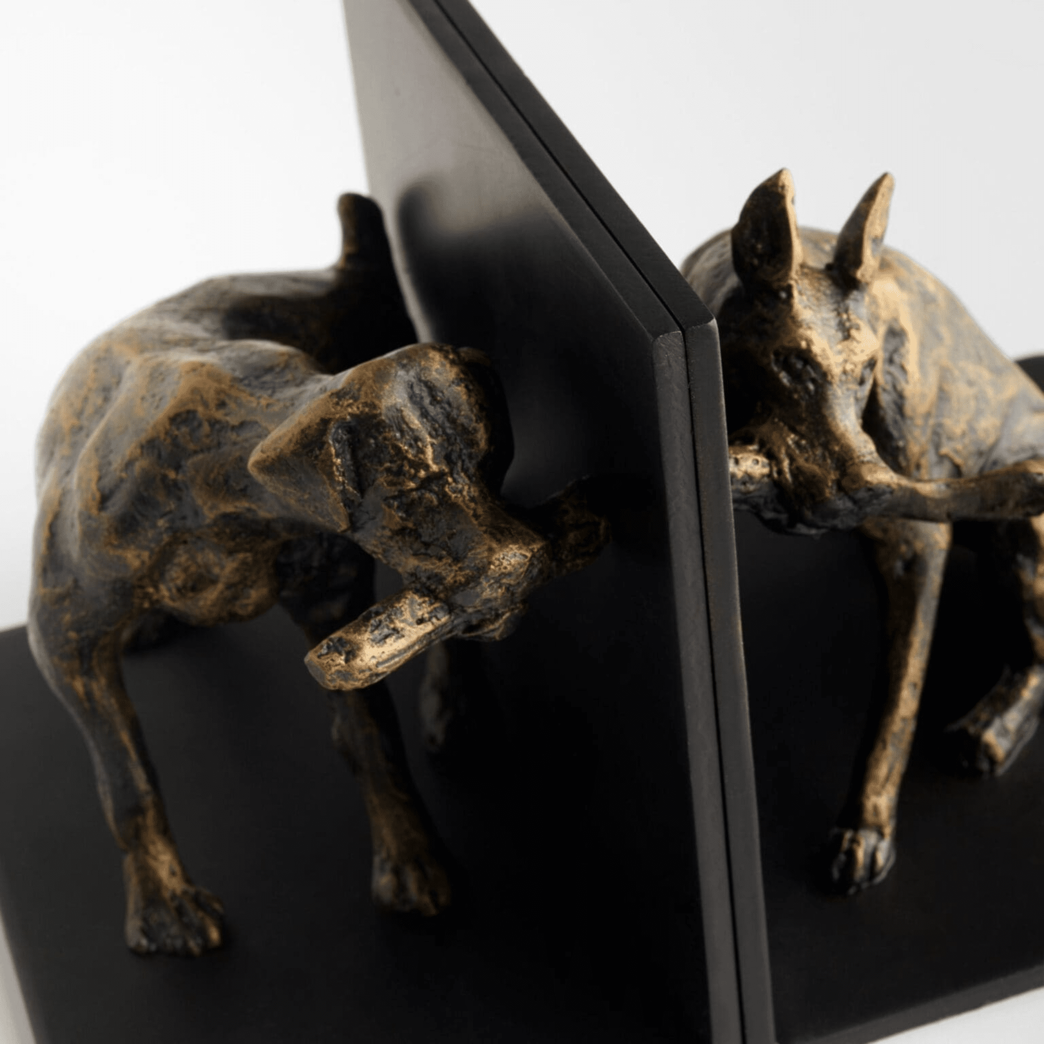 Playful Pair Dog Book Ends - Our Boat House