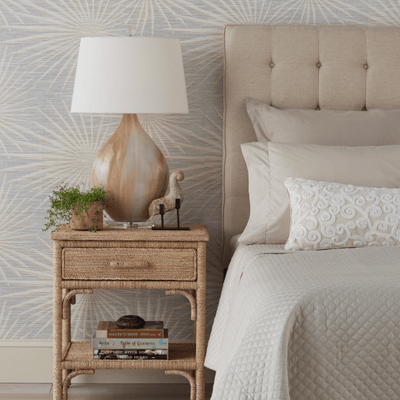 Portofino Abaca Rope Bedside Table - Our Boat House