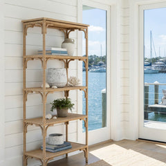 Portofino Abaca Rope Bookcase/Etagere - Our Boat House