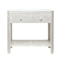 Prescott Inlay Bone Night Stands- Two Sizes - Our Boat House