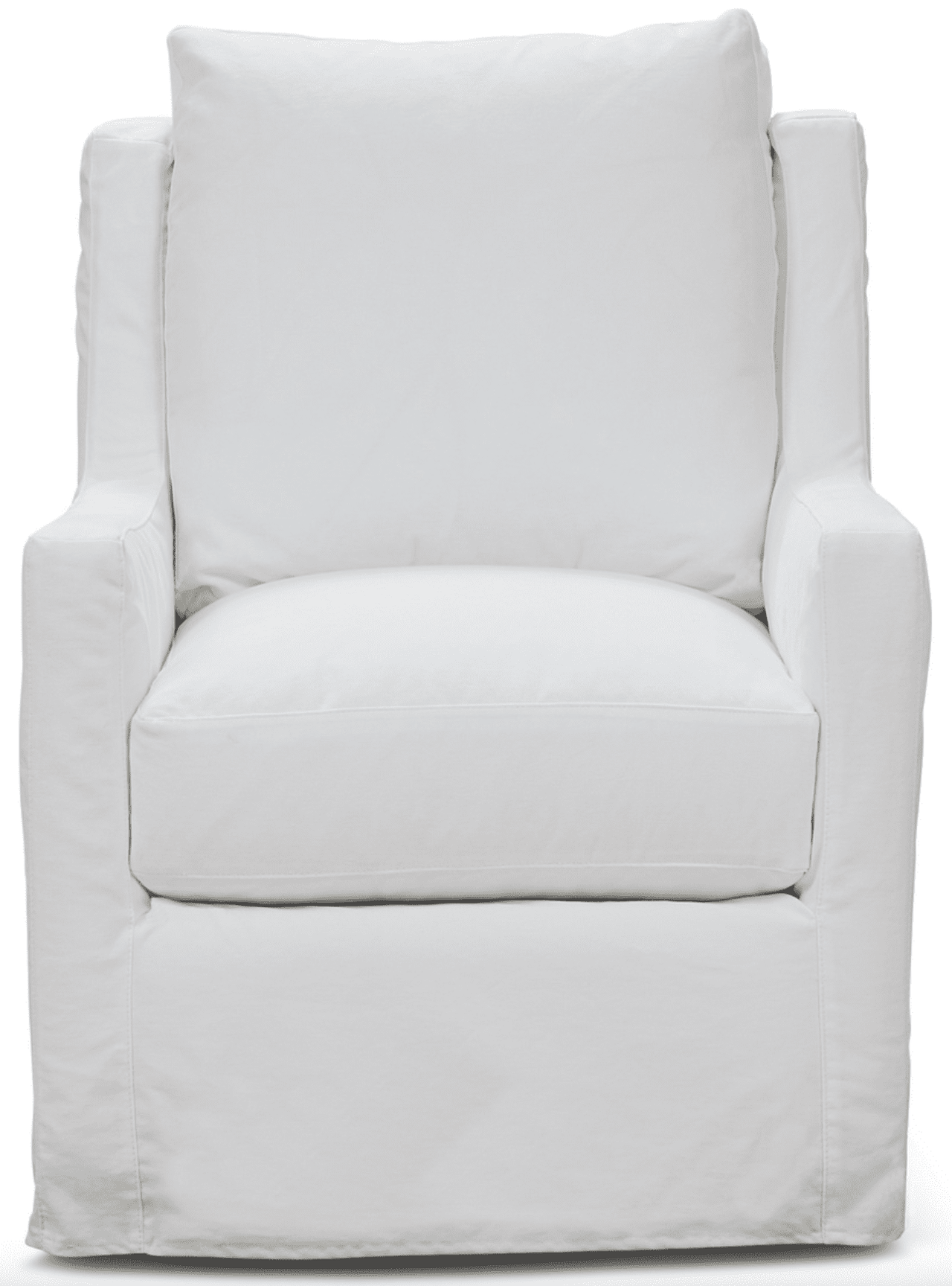 Quick Ship - Cape May Slipcovered Chair - coastal inspired home furnishing