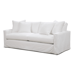 Quick Ship - Rehoboth Slipcovered Sofa - Our Boat House