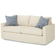 Quick Ship - Rehoboth Slipcovered X - Deep Grande Sofa - coastal inspired home furnishing
