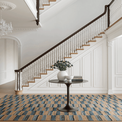 Ravel Stripe Machine Washable Rug - Our Boat House