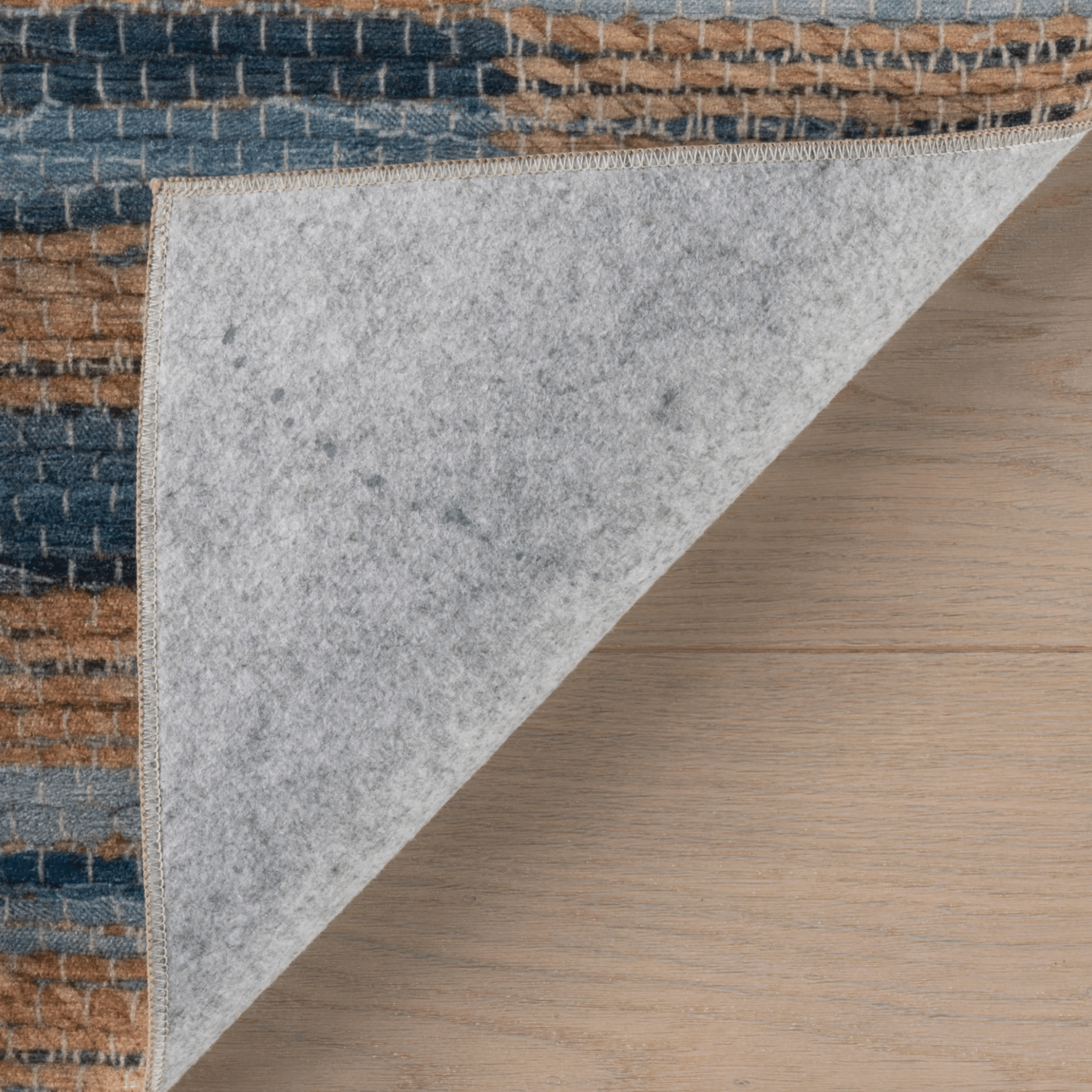 Ravel Stripe Machine Washable Rug - Our Boat House