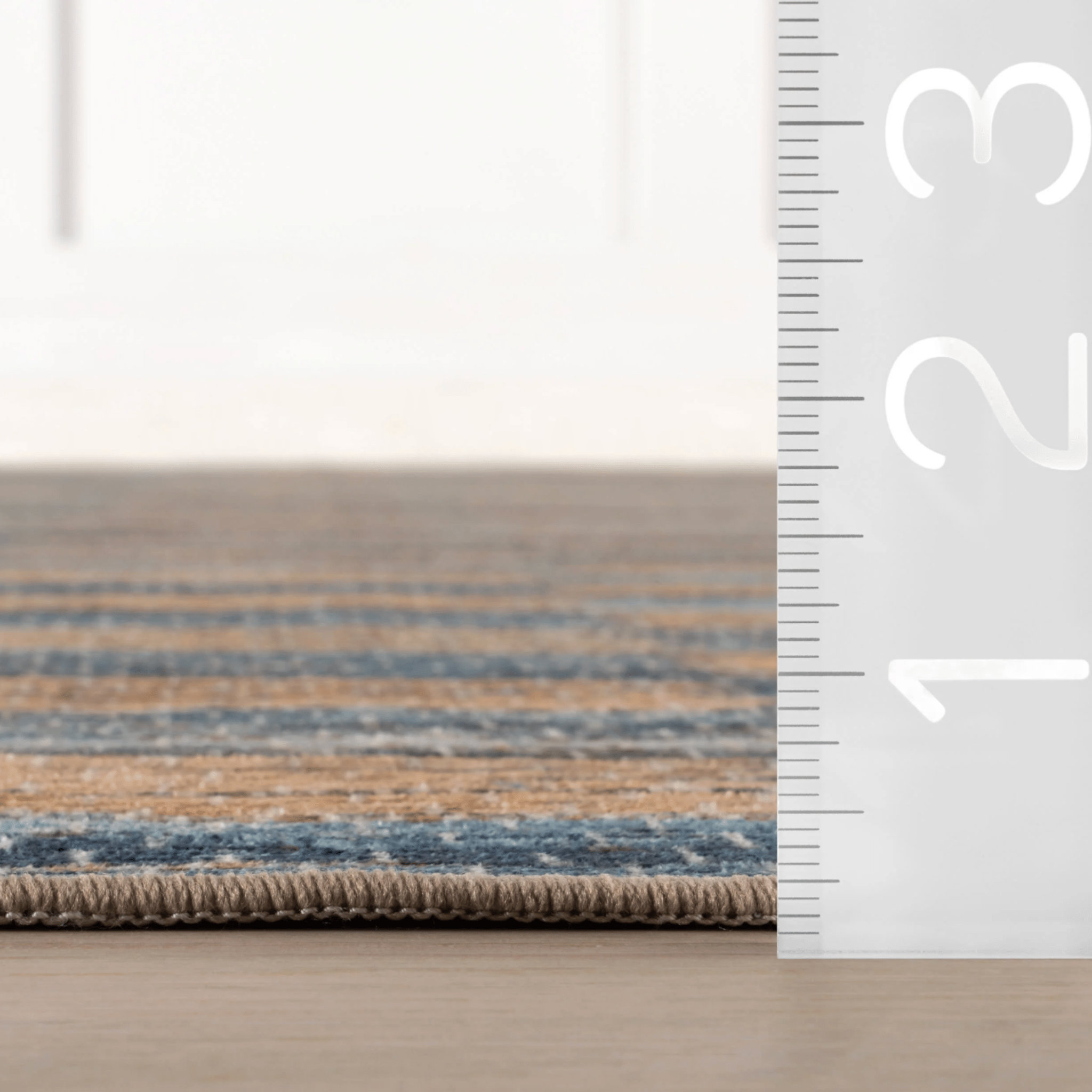 Ravel Stripe Machine Washable Rug - Our Boat House