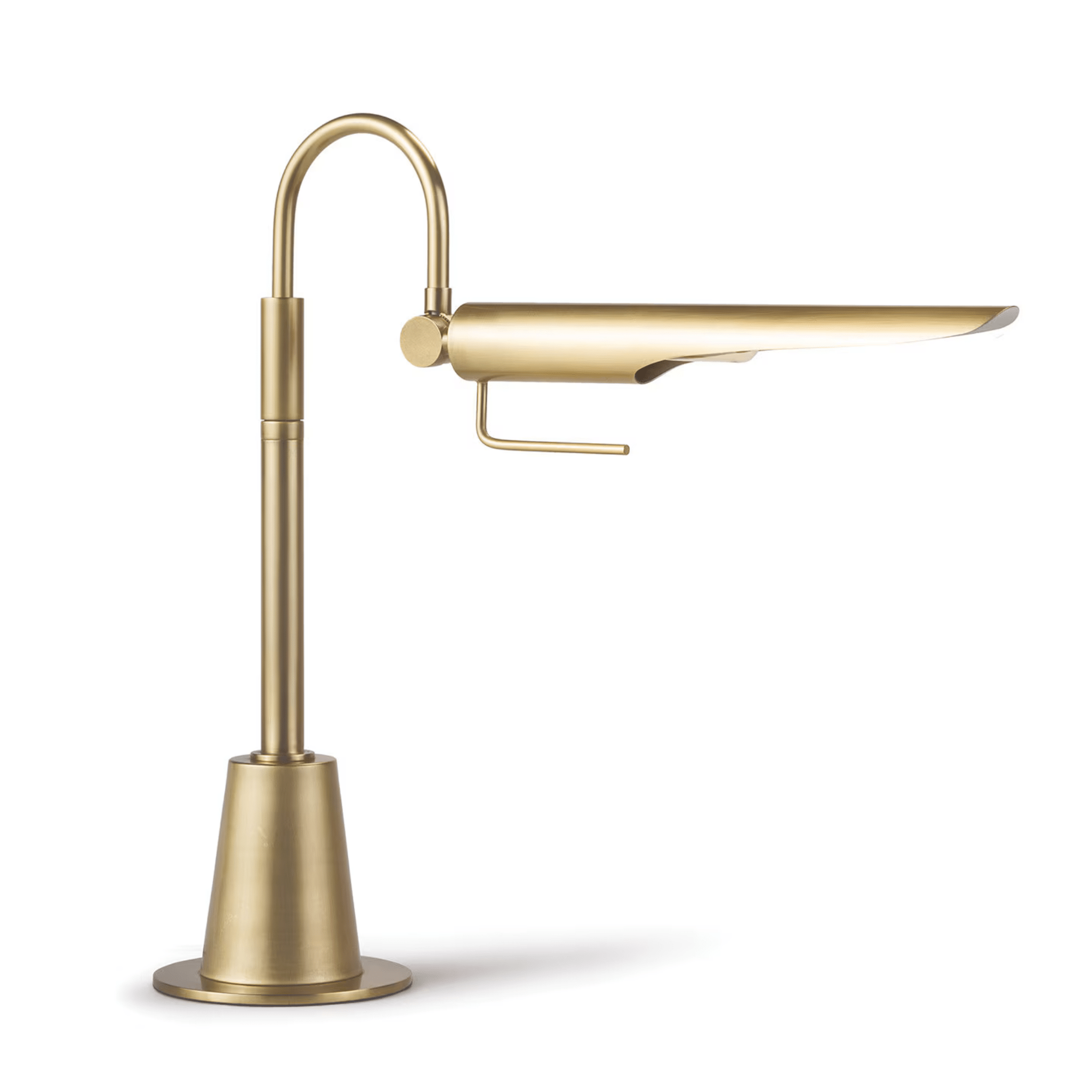 Raven Task Lamp - Brass - Our Boat House