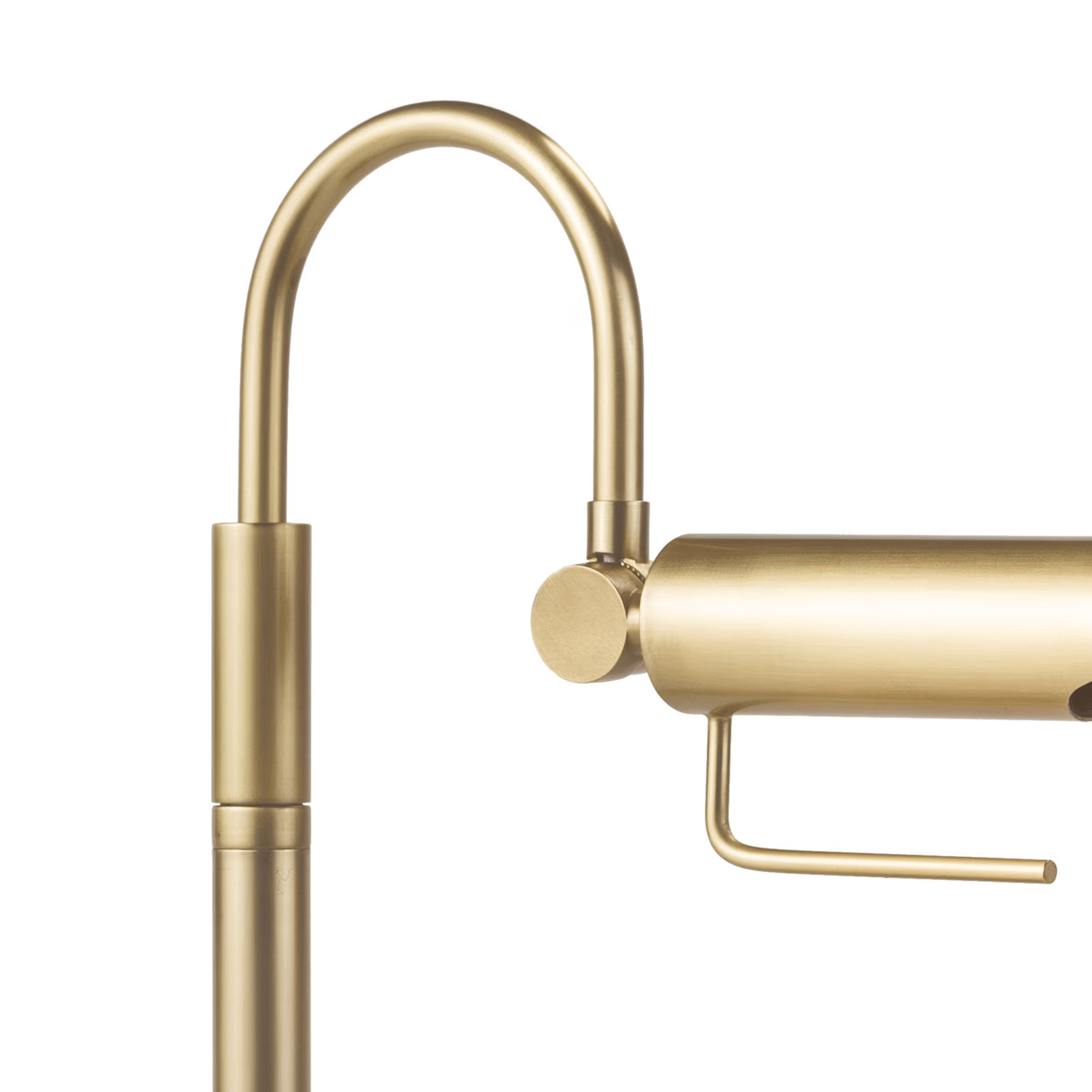 Raven Task Lamp - Brass - Our Boat House