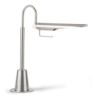 Raven Task Lamp - Polished Nickel - Our Boat House
