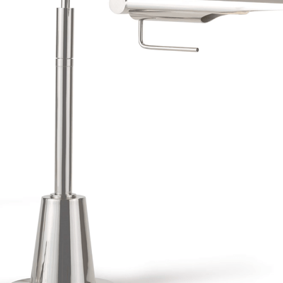 Raven Task Lamp - Polished Nickel - Our Boat House