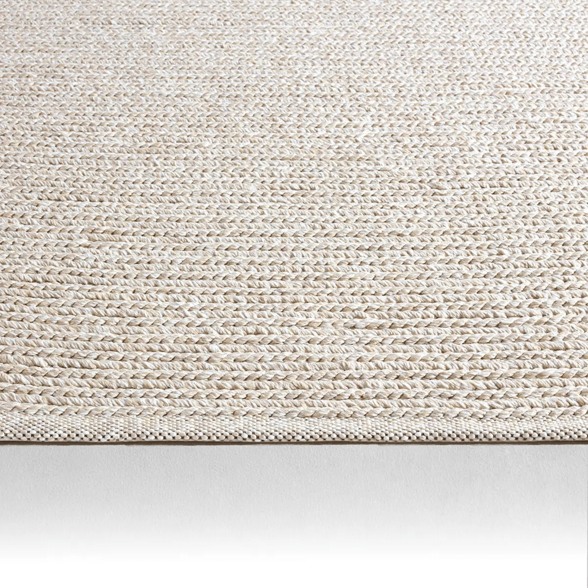 Raynor Indoor/Outdoor Rug - Egret & White - Our Boat House