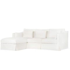 Maui Deluxe Two-Piece Slipcovered LAF Sectional
