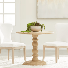 Rhodes Round Dining Table - Two Sizes - Our Boat House