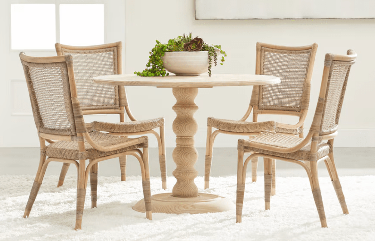 Rhodes Round Dining Table - Two Sizes - Our Boat House
