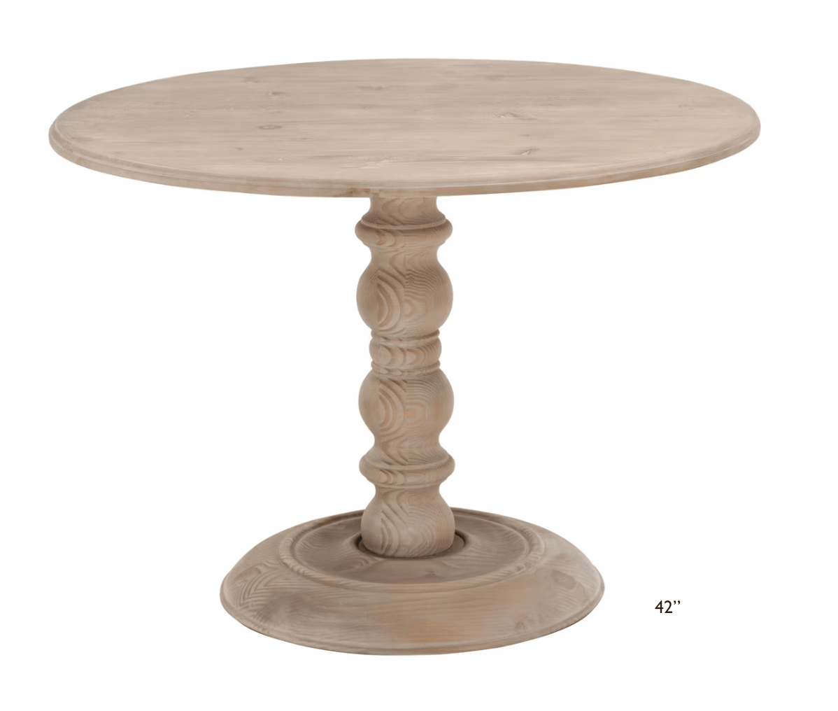 Rhodes Round Dining Table - Two Sizes - Our Boat House