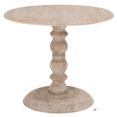 Rhodes Round Dining Table - Two Sizes - Our Boat House