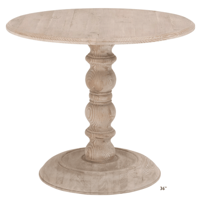 Rhodes Round Dining Table - Two Sizes - Our Boat House