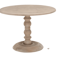 Rhodes Round Dining Table - Two Sizes - Our Boat House