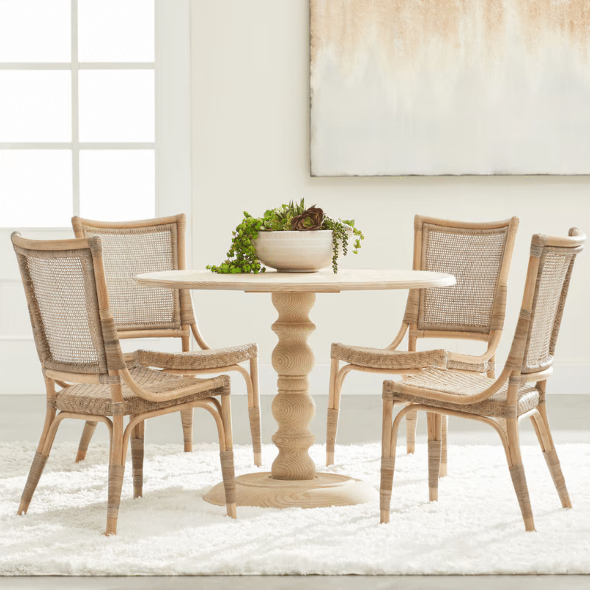 Rhodes Round Dining Table - Two Sizes - Our Boat House