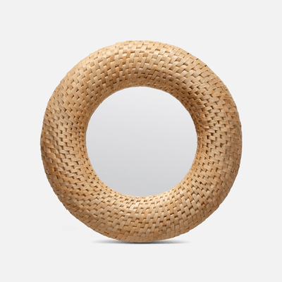 Rockport Banana Leaf Mirror - Two Sizes - Our Boat House