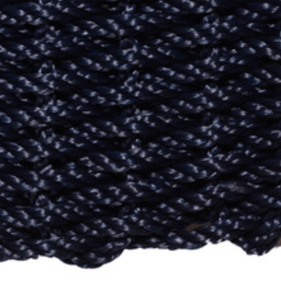 Rope Doormat - Dark Navy Solid - Our Boat House