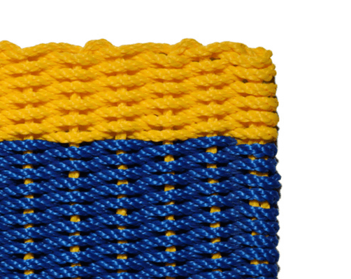 Rope Doormat - Delta Signal Flag - Our Boat House