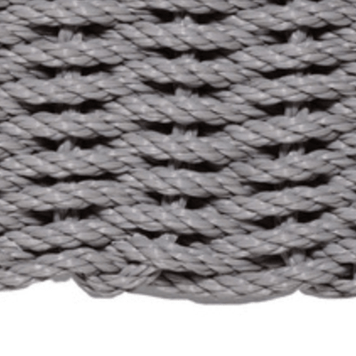 Rope Doormat - Gray Solid - Our Boat House