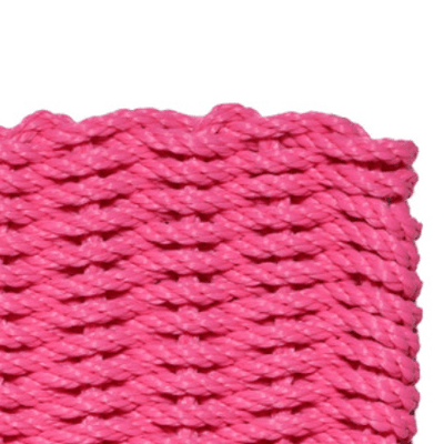Rope Doormat - Hot Pink Solid - Our Boat House